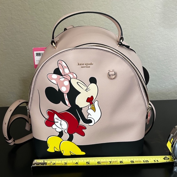 Kate Spade Pink Minnie Mouse Backpack. Limited Edition. NWT. - Picture 9 of 11